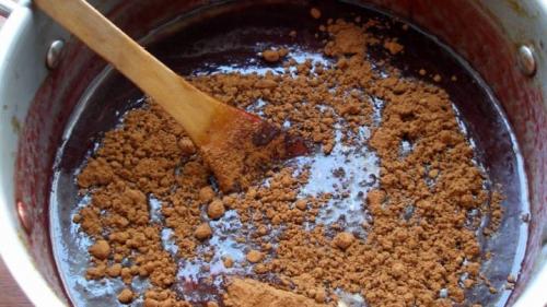 Джем сливовый с желатином. Джем из слив с какао и сливочным маслом