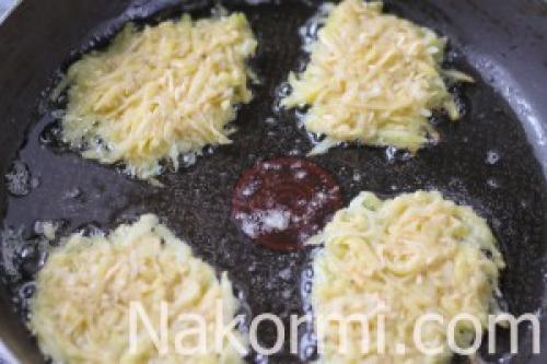 Драники с сыром