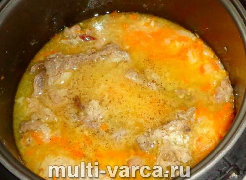 Булгур в мультиварке с говядиной. Булгур со свининой в мультиварке 15