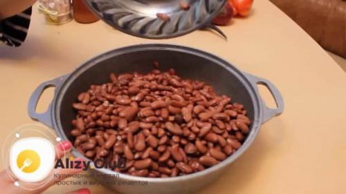 Фасоль в томате с болгарским перцем на зиму. Лечо из перца, помидоров и фасоли