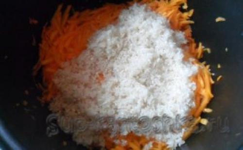 Тыква с рисом в мультиварке. Рисовая каша с тыквой и молоком в мультиварке