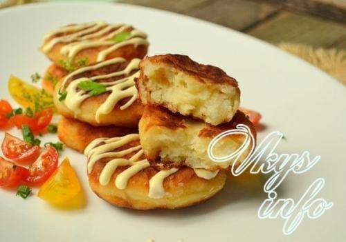 Рецепт драники из пюре. Драники из картофельного пюре 26 Рецепт драники из пюре. Драники из картофельного пюре 26