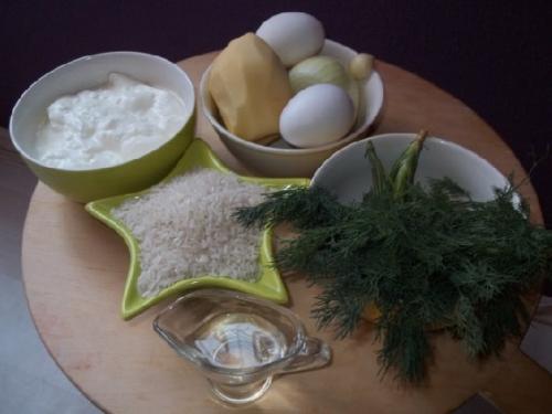 Суп из мацони с рисом и зеленью. Грузинский суп с мацони. Рецепт