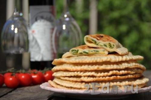 Чебуреки рецепт с брынзой. 21