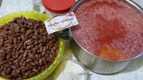 Фасоль в томате на зиму. Фасоль в банках с томатом на зиму: рецепт и пошаговое фото