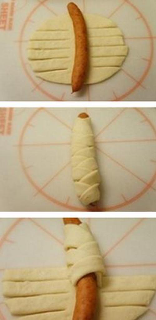 Сосиска в тесте с кетчупом и майонезом. Сосиски в тесте с кетчупом и майонезом 09 Сосиска в тесте с кетчупом и майонезом. Сосиски в тесте с кетчупом и майонезом 09