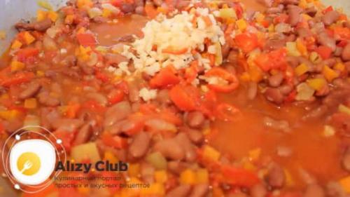 Фасоль в томате с болгарским перцем на зиму. Лечо из перца, помидоров и фасоли