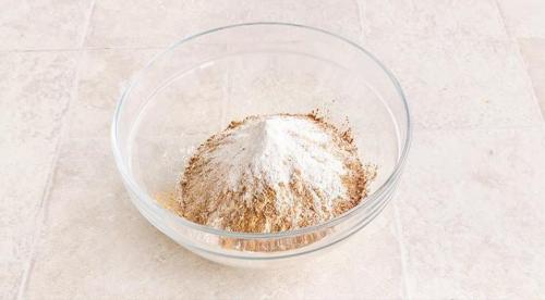 Миндальный кекс с клюквой 01 Миндальный кекс с клюквой 01