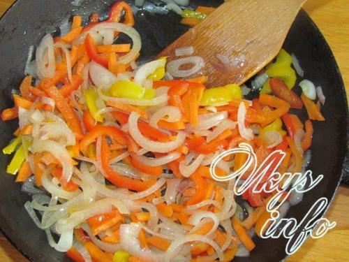 Тушеный лосось с овощами. Лосось по-монастырски 18