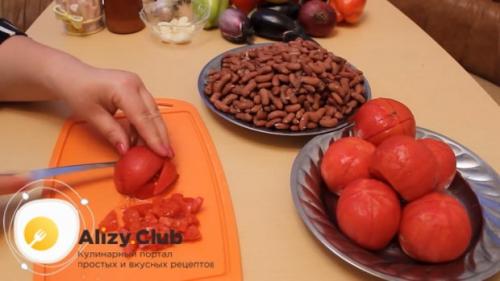 Фасоль в томате с болгарским перцем на зиму. Лечо из перца, помидоров и фасоли