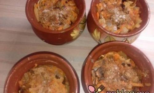 Рецепт мясо по-монастырски. Свинина в горшочках по-монастырски под слойкой