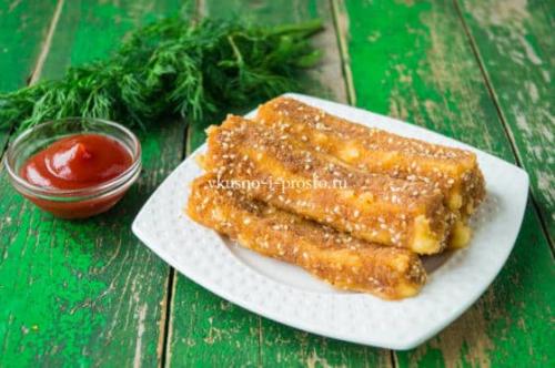 Сыр в кляре пошаговый рецепт. Сыр в кляре