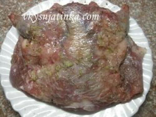 Рулет из нутрии рецепты. Рулет из нутрии Необычное мясо 05