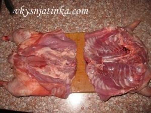 Рулет из нутрии рецепты. Рулет из нутрии Необычное мясо 02