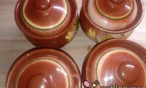 Рецепт мясо по-монастырски. Свинина в горшочках по-монастырски под слойкой