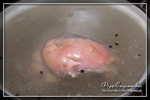 Специи для говяжьего сердца. Говяжье сердце