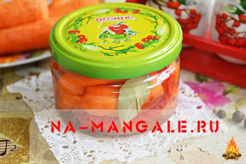 Маринованная морковь с луком. Острая маринованная морковь с чесноком и перцем