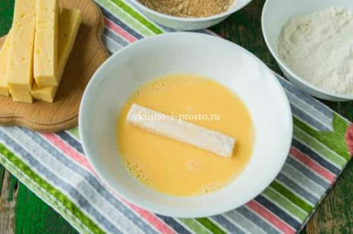 Сыр в кляре пошаговый рецепт. Сыр в кляре