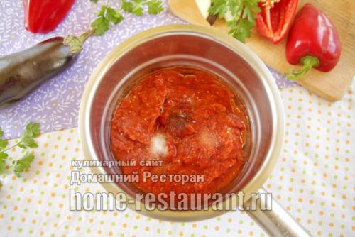 Айвар с баклажанами на зиму. Сербский соус Айвар