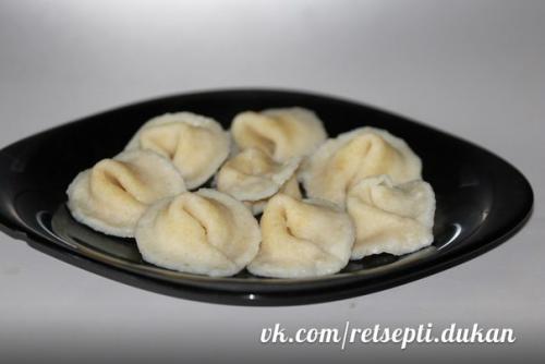 Тесто для вареников по дюкану. 