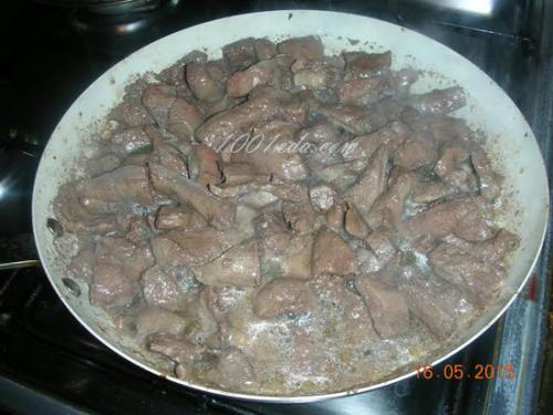 Рецепт сердца говяжьего в сметане. 16 Рецепт сердца говяжьего в сметане. 16