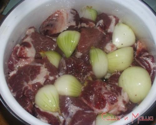 Шашлык с маслом. Лучший маринад для шашлыка