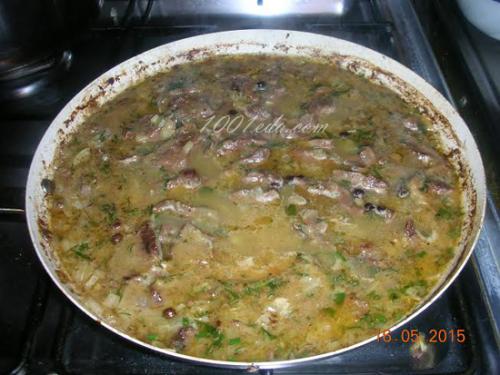 Рецепт сердца говяжьего в сметане. 19 Рецепт сердца говяжьего в сметане. 19