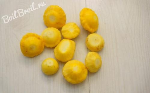 Патиссоны пальчики оближешь. Ингредиенты