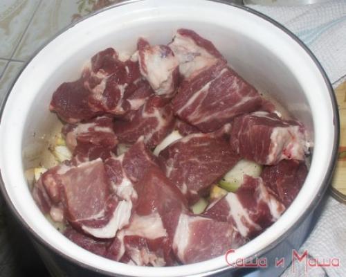 Шашлык с маслом. Лучший маринад для шашлыка