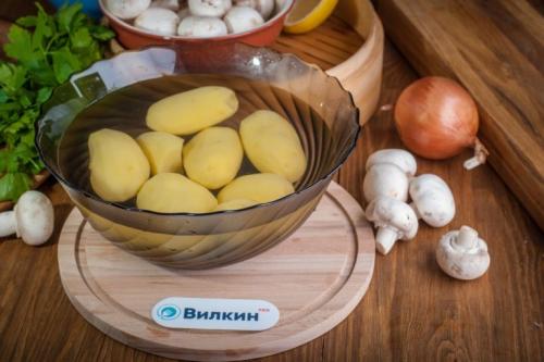 Картофельные зразы с грибами и сыром. Картофельные зразы с грибами в духовке