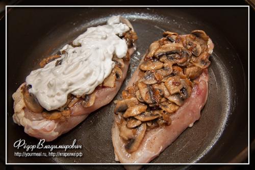 Рецепт курица по-боярски. Куриная грудка по-боярски