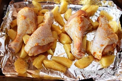 Куриные бедра в духовке с брокколи. Ароматные куриные бедра в духовке с картошкой и брокколи 32 Куриные бедра в духовке с брокколи. Ароматные куриные бедра в духовке с картошкой и брокколи 32