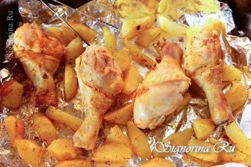 Куриные бедра в духовке с брокколи. Ароматные куриные бедра в духовке с картошкой и брокколи 33 Куриные бедра в духовке с брокколи. Ароматные куриные бедра в духовке с картошкой и брокколи 33