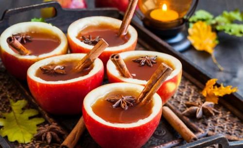 Глинтвейн с апельсином и яблоком. Рецепт глинтвейна с яблоками