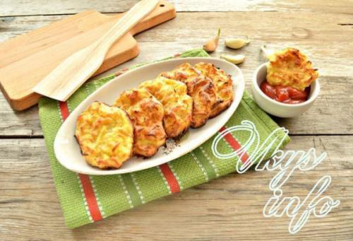 Оладьи картофельные в духовке. Оладьи из картофеля в духовке 11