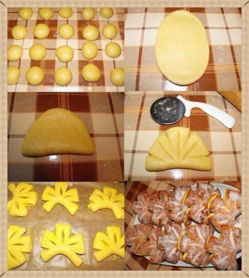 Как сделать косичку из теста на пирог. Красивые булочки