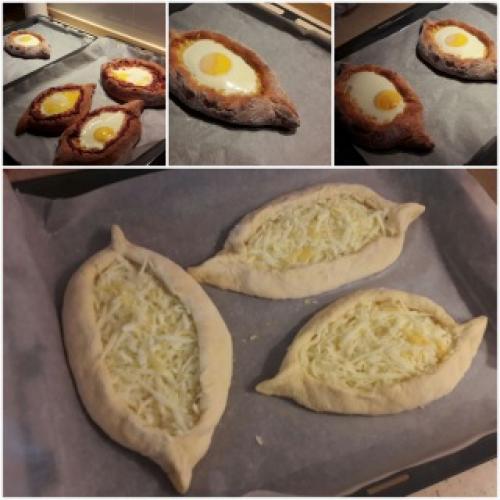 Тесто на аджарские хачапури в хлебопечке. Хачапури по-аджарски