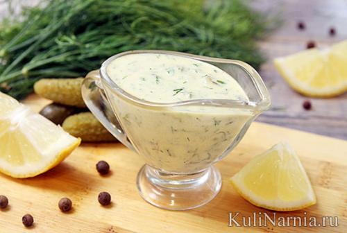 Соус тартар say7. Соус тартар рецепт классический с фото