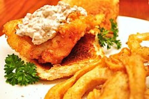 Рыба с соусом тартар. 22 Рыба с соусом тартар. 22