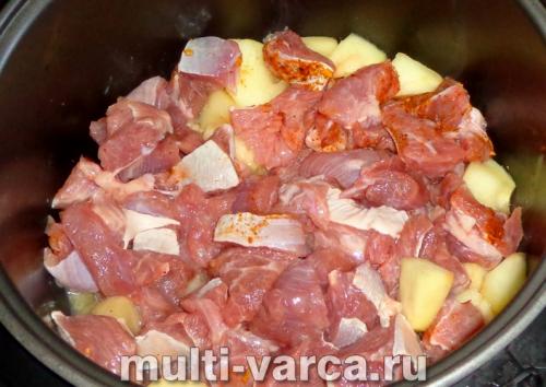 Филе индейки с яблоками тушеное. Индейка тушеная с яблоками 11