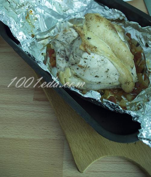 Замороженные овощи с курицей в духовке. Куриная грудка, запеченная в духовке на овощной подушке: пошагово с фото 12 Замороженные овощи с курицей в духовке. Куриная грудка, запеченная в духовке на овощной подушке: пошагово с фото 12