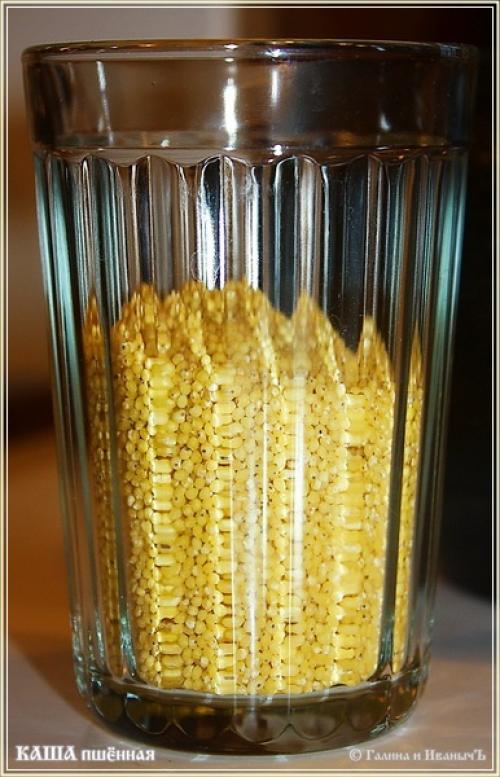 Каша пшенная в Русской печи. Каша пшенная из Русской печки ... (Бабушкина каша)