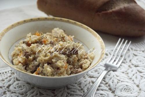 Тыквенная каша с мясом. Гречка с мясом, запеченная в тыкве 18 Тыквенная каша с мясом. Гречка с мясом, запеченная в тыкве 18