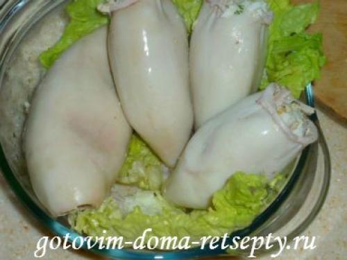 Кальмары фаршированные сыром. Навигация по записям