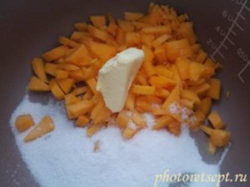 Каша пшённая с тыквой в мультиварке рецепт. 