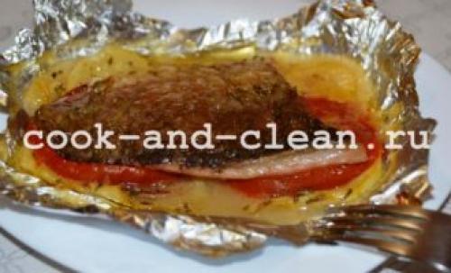 Рыба с помидорами и кабачками 26 Рыба с помидорами и кабачками 26