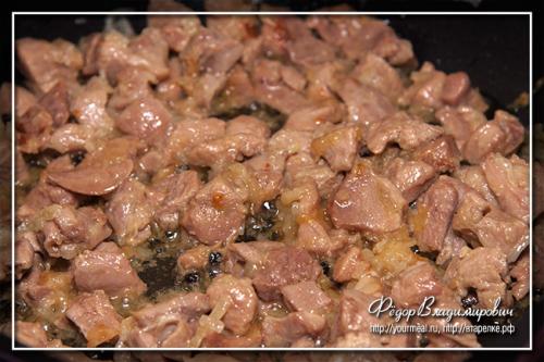 Индейка тушеная. Тушеная индейка.