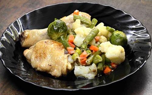 Курица с замороженными овощами и соевым соусом. Курица в соевом соусе с овощами на сковороде: пошаговый рецепт