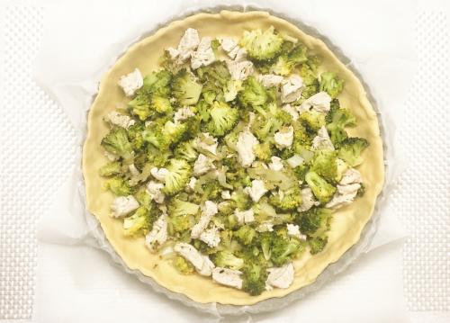 Стафф с курицей и брокколи рецепт. Французский киш с курицей и брокколи: пошаговый фото-рецепт