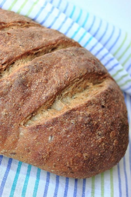 Ржаной хлеб с солодом на закваске.